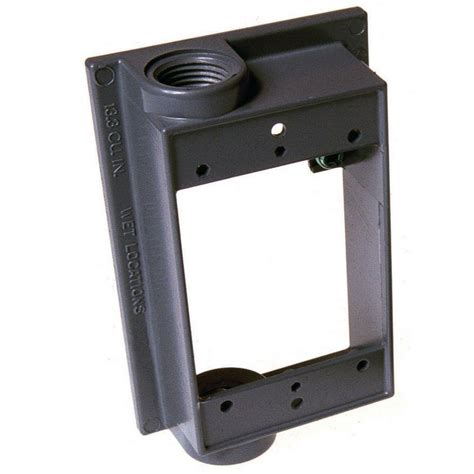 double gang wall box extension steel|2 gang box extender.